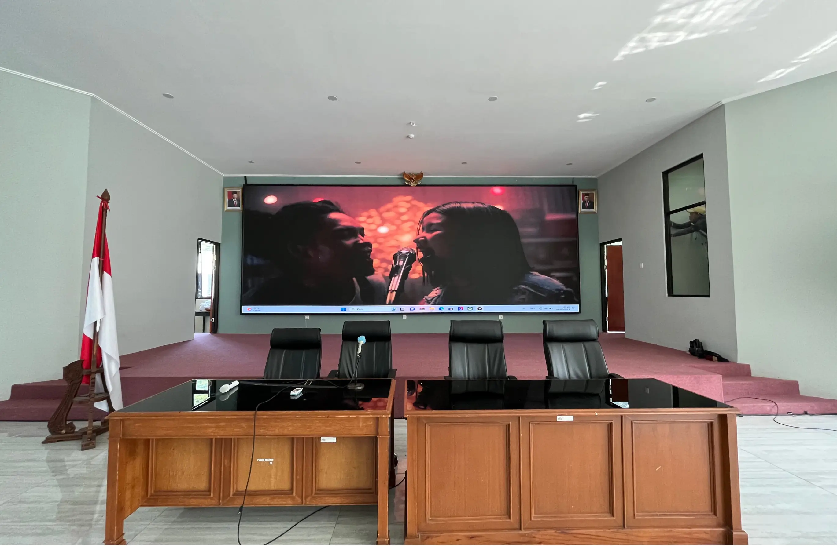 Enhancing Training Communication at Lemdiklat Polri with Advanced LED Display-1
