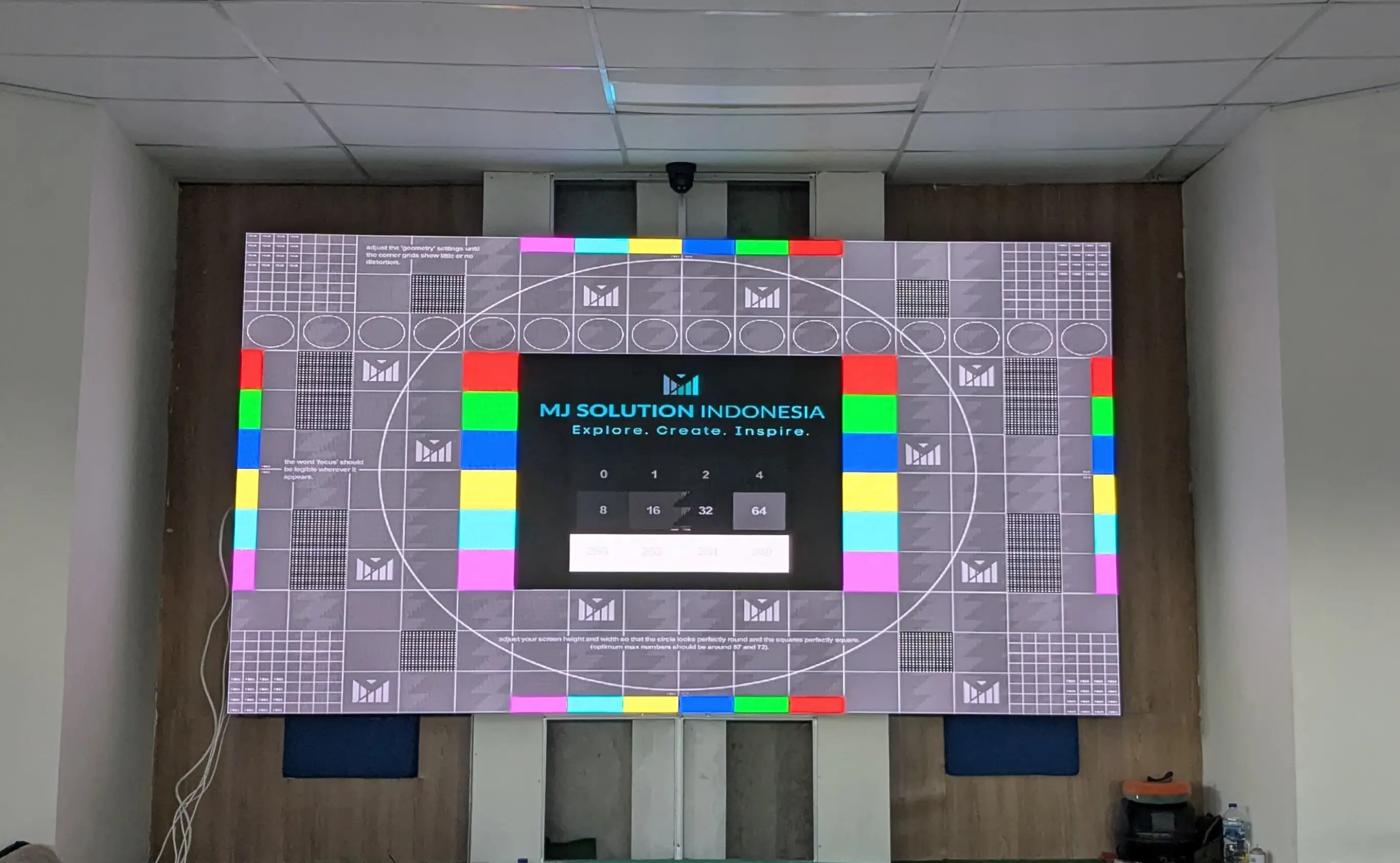 Enhancing Training & Communication, Disnaker Padang Implements Advanced LED Display