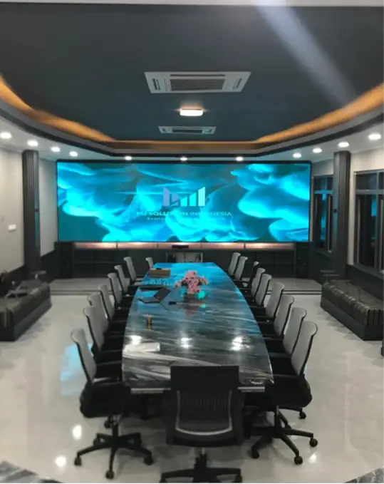 Enhancing Meeting Efficiency at PT Krakatau Bandar Samudera with Advanced LED Technology