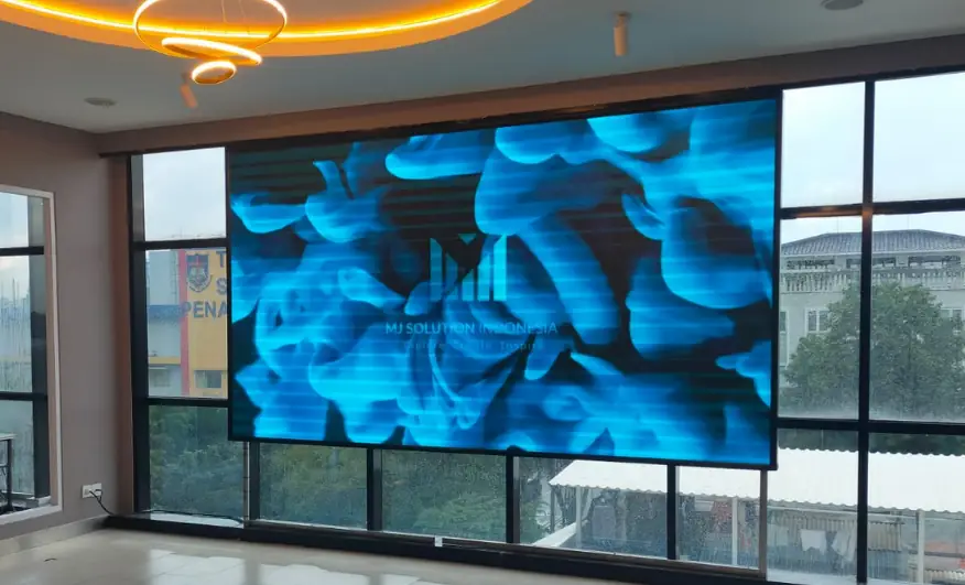 PII is More Modern with LED Display Installation in Main Hall-1