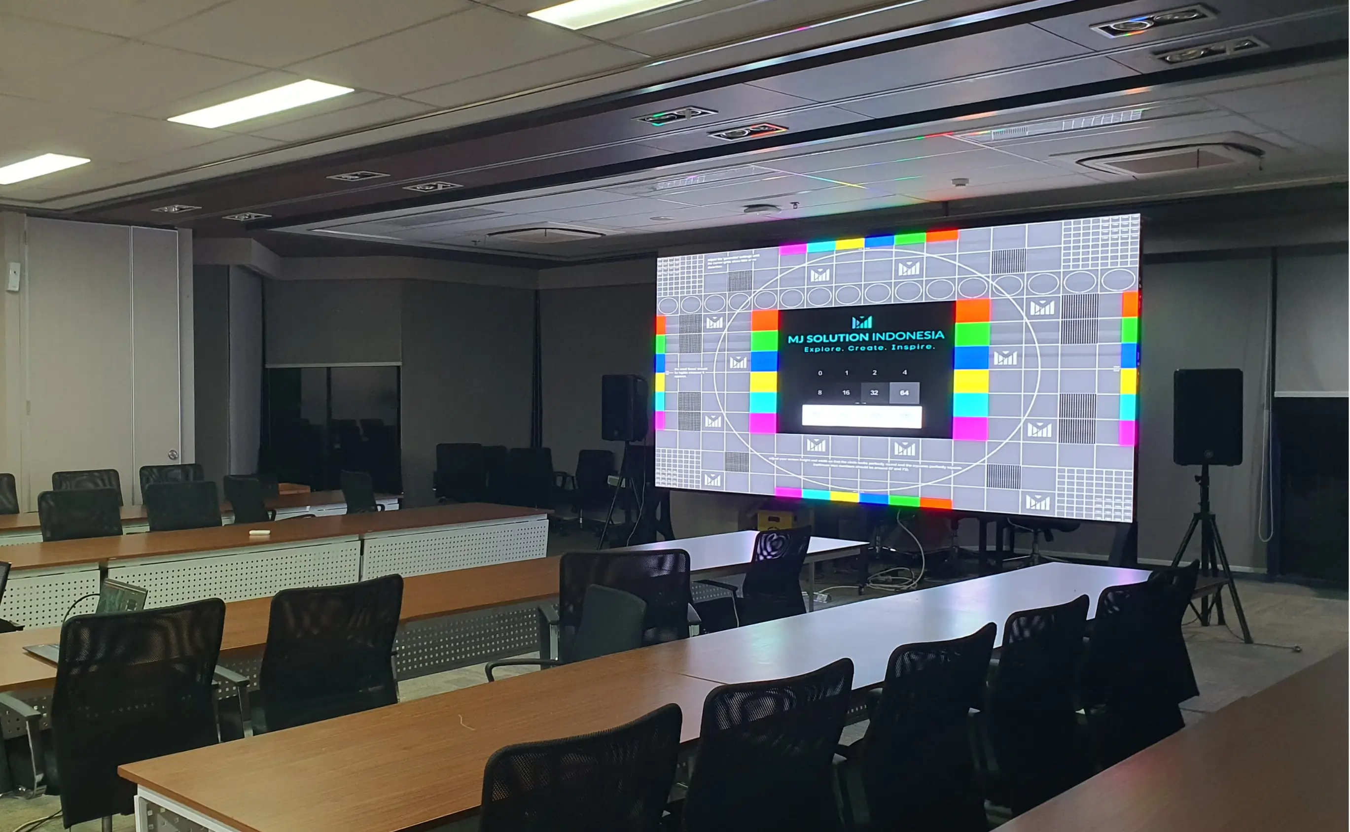 PT PP Tbk. Present LED Display in Competence Room & Mosque for Ease of Information-1